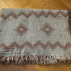Wilfred Diamond Mosaic Blanket Scarf